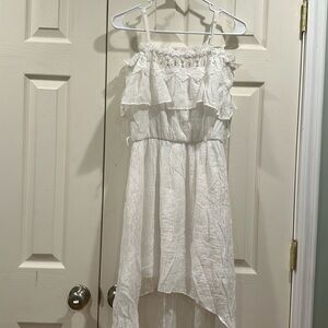 White linen dress - M